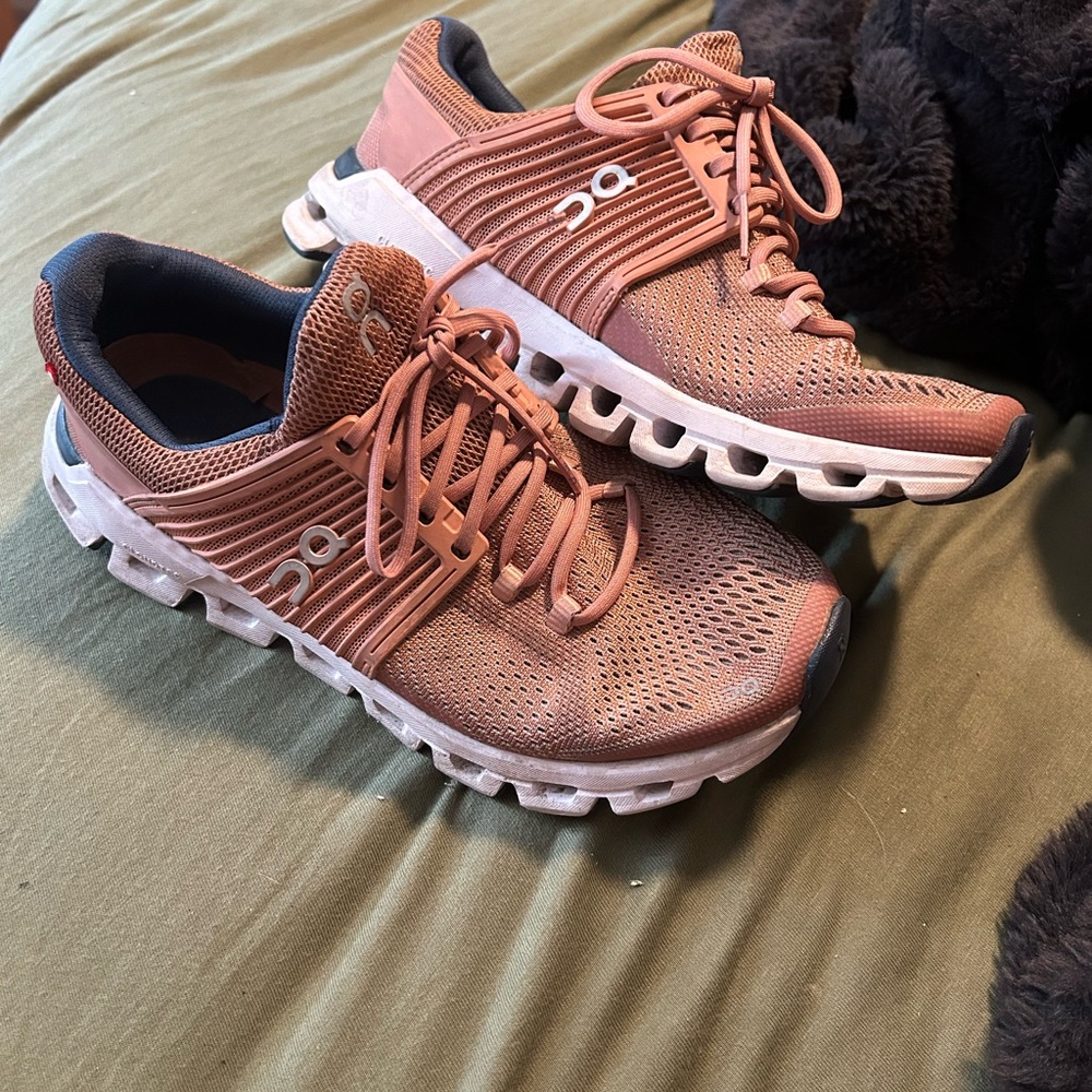 On Running Women's Coral Athletic Shoes